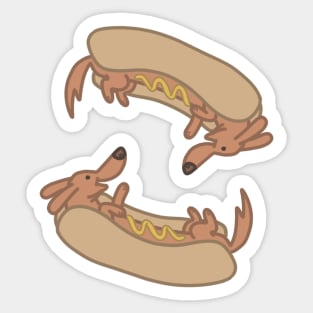 Hot Doggies Sticker